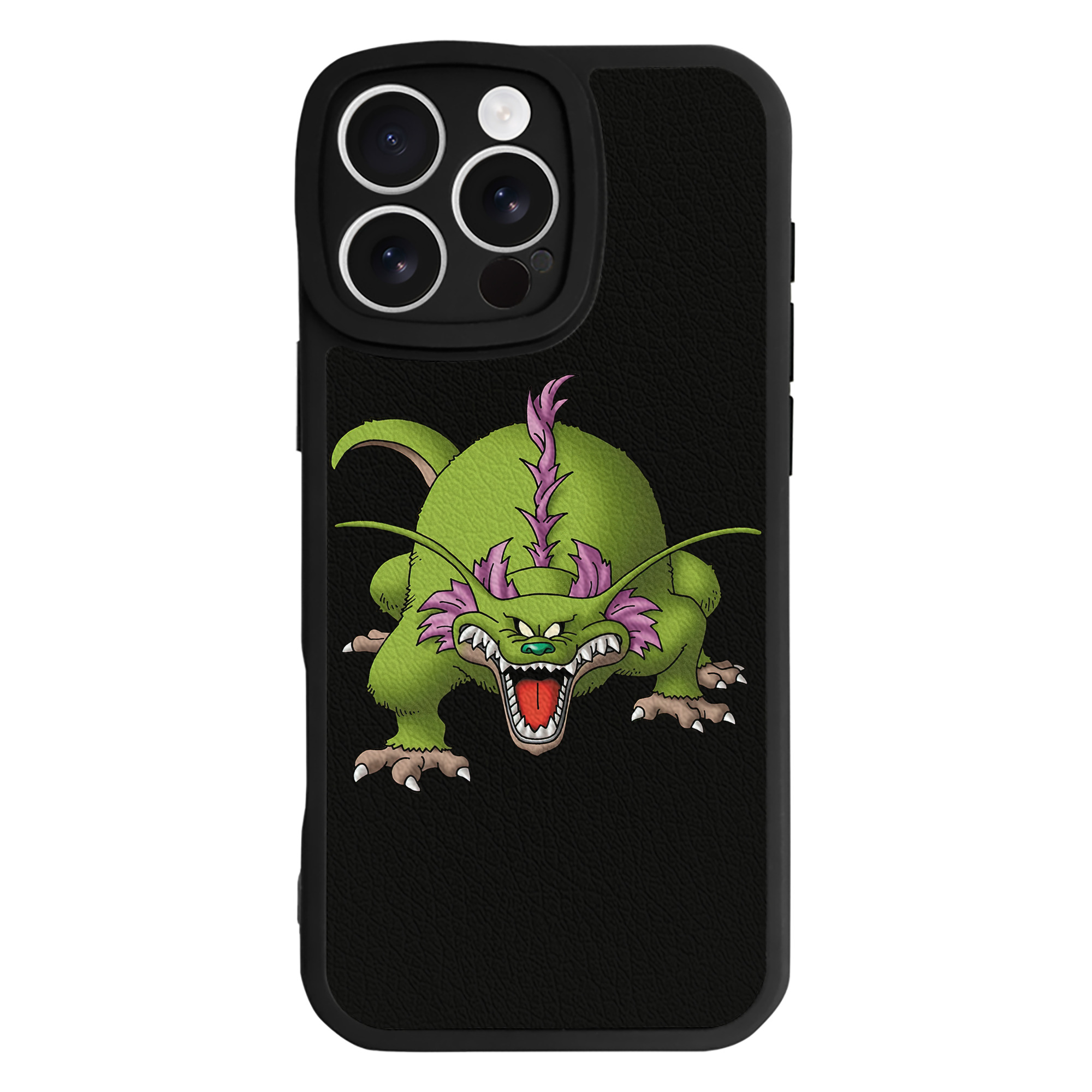 （画像用） ドラゴンクエスト Doragon Kuesuto Dragon Quest 【iPhone 16シリーズ対応】シリコンスマホケース（レザー調） 材質：シリコン